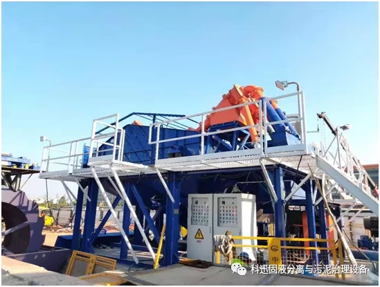 西安科迅建筑廢棄物處理系統在深圳地鐵項目中投入使用